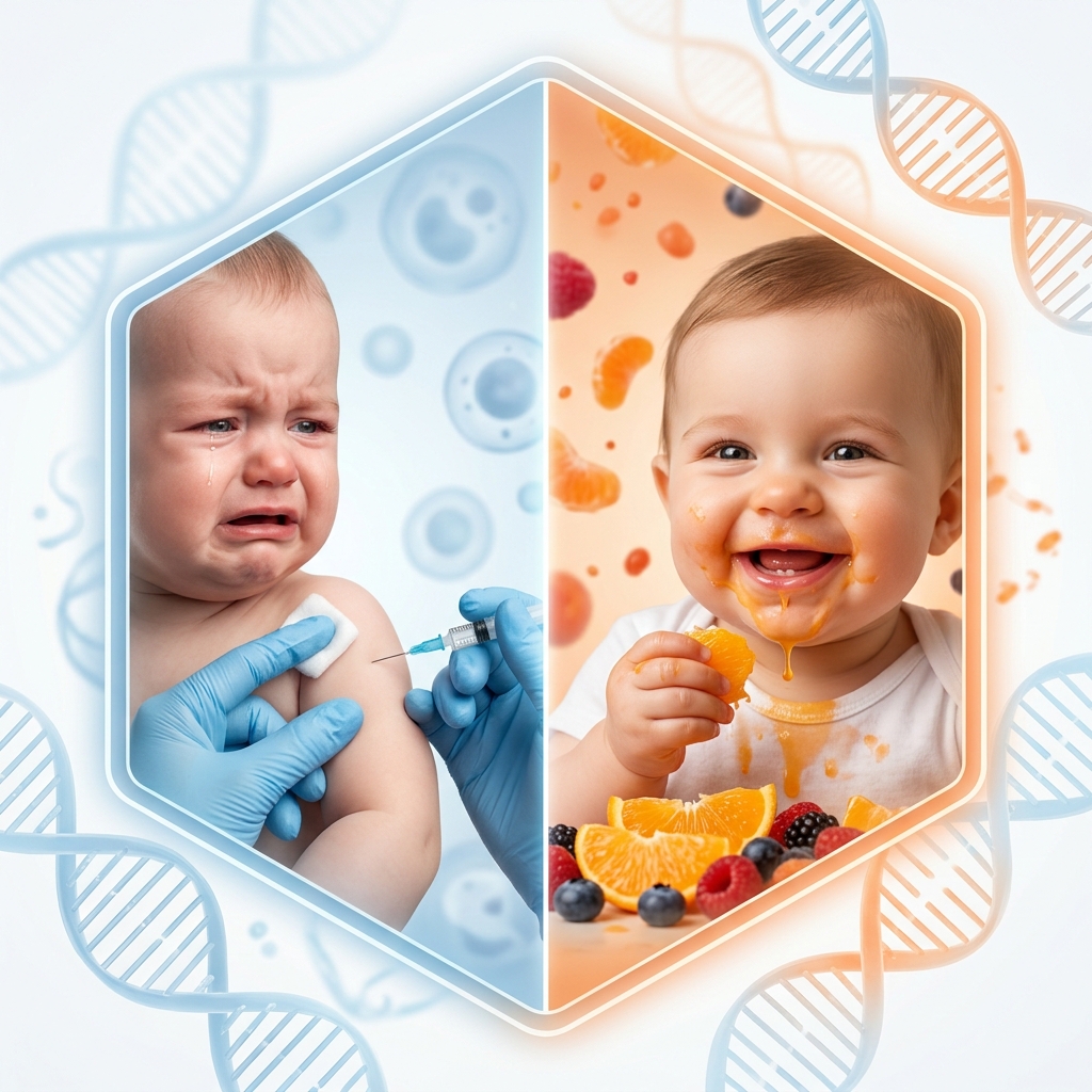 Edible Vaccine Comparison Concept